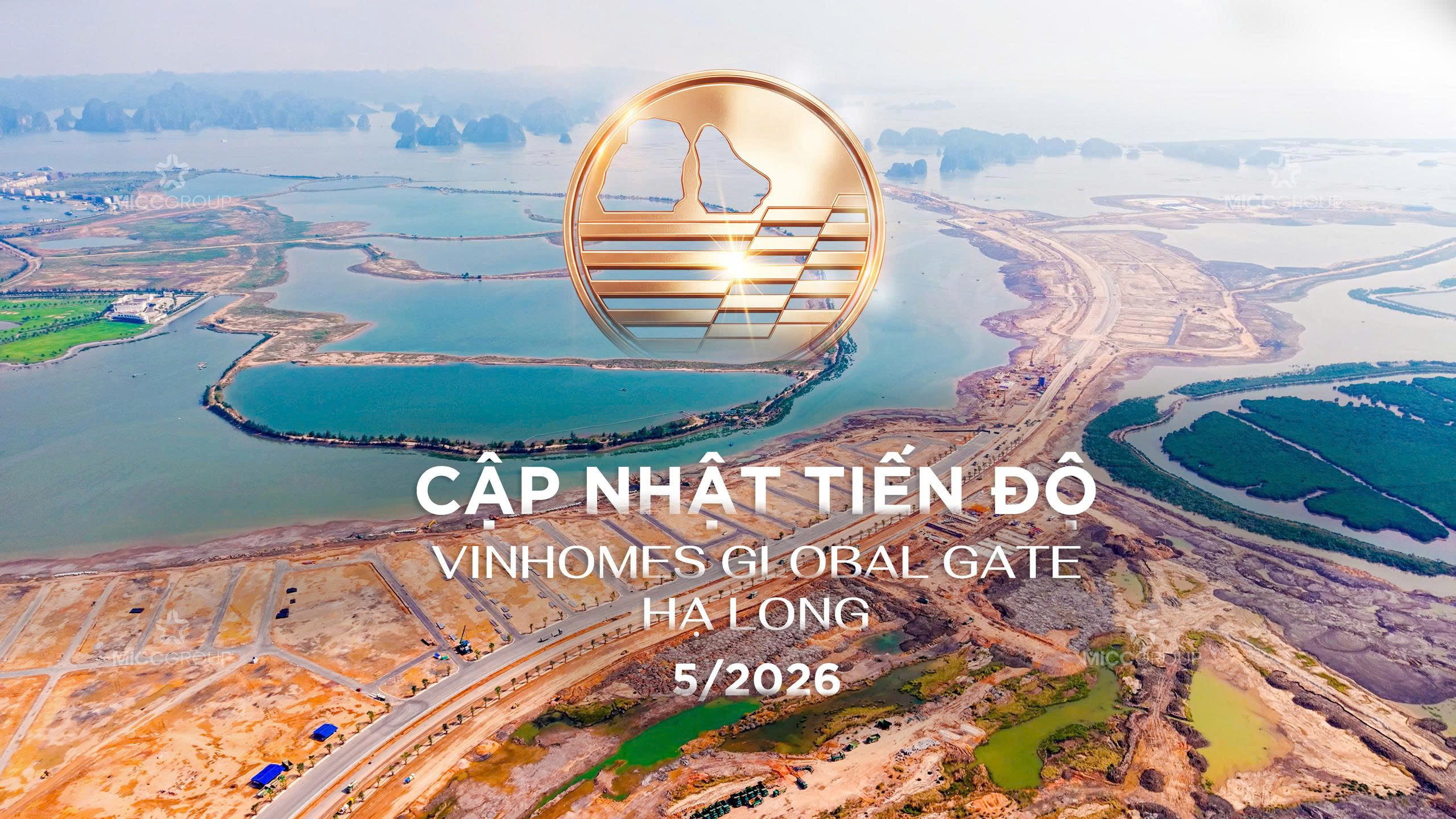 Cập nhật tiến độ xây dựng vinhomes hạ long xanh -Vinhomes Global Gate Hạ long