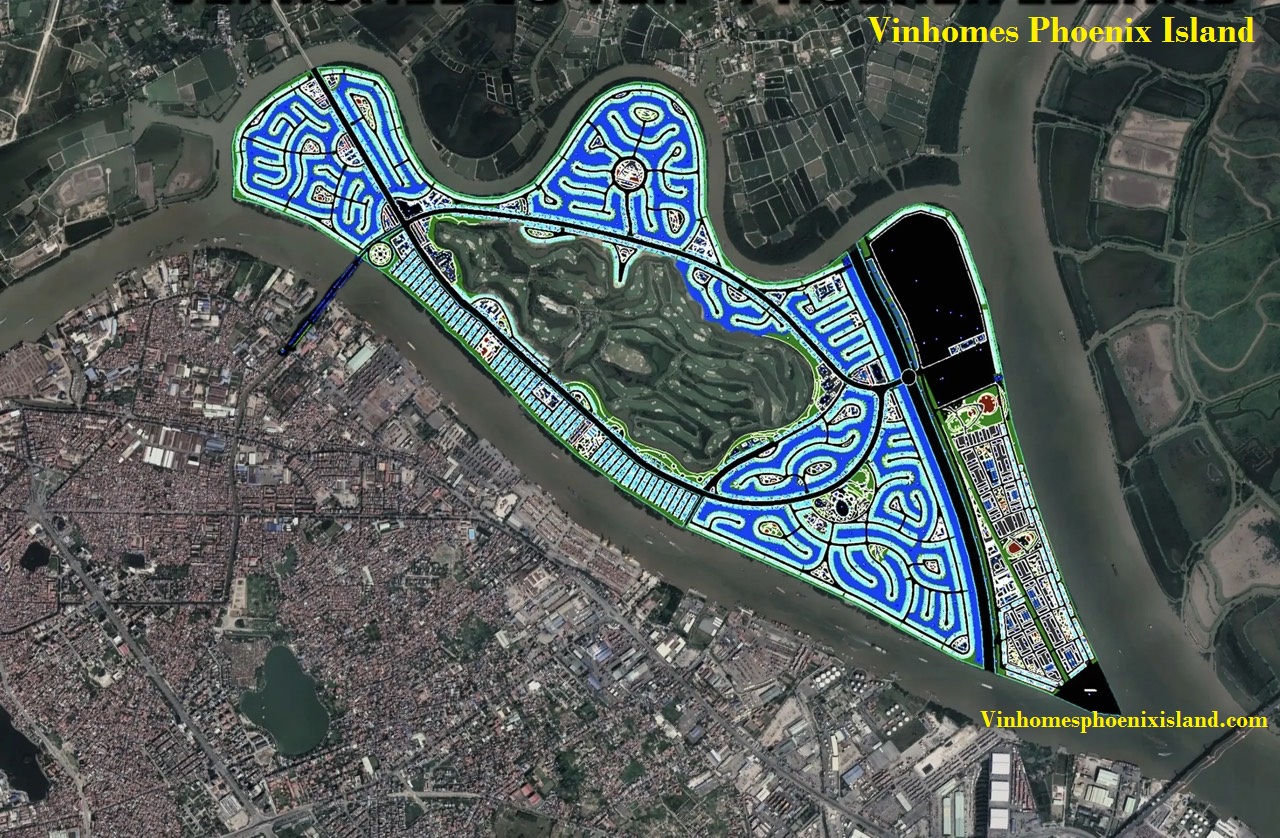 Quy hoạch mới nhất Đảo Vũ yên được phê duyệt -Vinhomes Royal Island Vũ yên